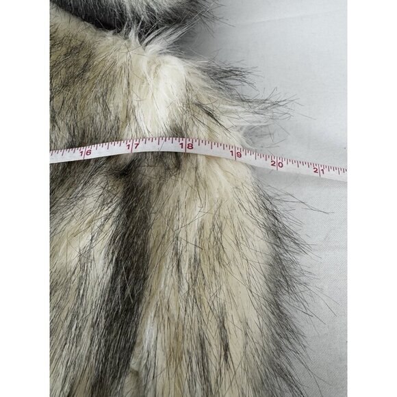 Rebecca Taylor Faux Fur Vest Small Apres Ski Winter Layering Luxe Cozy - Picture 7 of 10